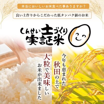 米 定期便 3ヶ月 あきたこまち 4kg 土づくり実証米[No.5934-0795]