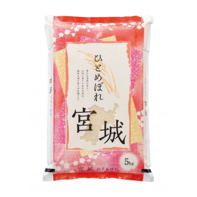 【毎月定期便】宮城県産 ひとめぼれ 精米 10kg(5kg×2)全5回