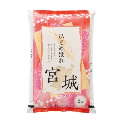 【毎月定期便】宮城県産 ひとめぼれ 精米 10kg(5kg×2)全6回