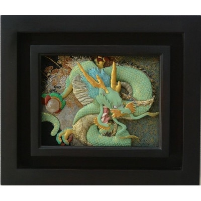 押絵伝統工芸品　青龍　小
