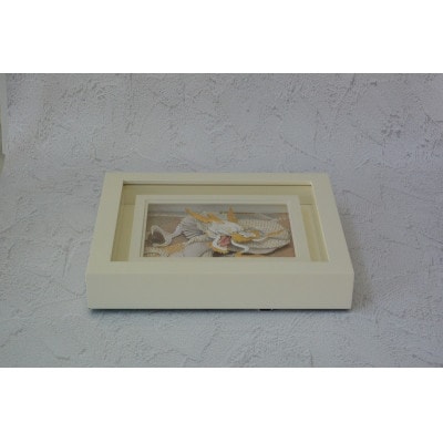 押絵伝統工芸品　白龍　小