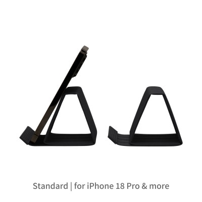 暮らしを彩る道具 バンドシー スマホスタンド Standard ブラック [AR166]