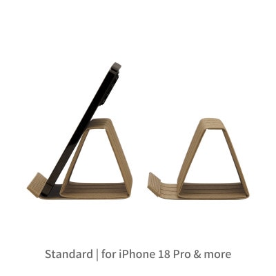 暮らしを彩る道具 バンドシー スマホスタンド Standard ナチュラル [AR168]