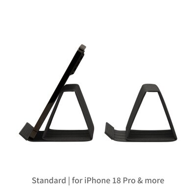 暮らしを彩る道具 バンドシー スマホスタンド Standard チャコールグレー [AR169]