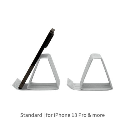 暮らしを彩る道具 バンドシー スマホスタンド Standard ライトグレー [AR170]