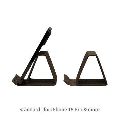 暮らしを彩る道具 バンドシー スマホスタンド Standard ダークブラウン [AR173]