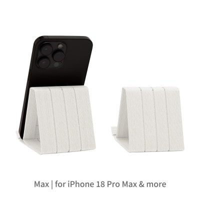 暮らしを彩る道具 バンドシー スマホスタンド Max ホワイト [AR177]