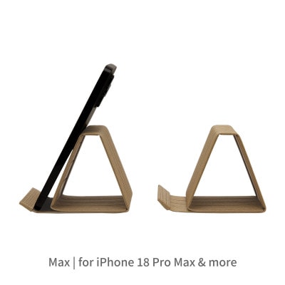 暮らしを彩る道具 バンドシー スマホスタンド Max ナチュラル [AR178]