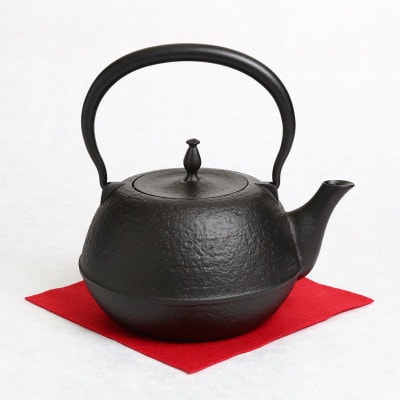 南部鉄器 鉄瓶 末広肌 1.2L 伝統工芸品 [BS016]