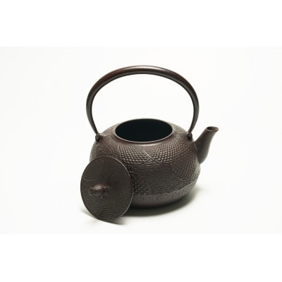 南部鉄器 鉄瓶 丸アラレ 1.5L 【伝統工芸士 佐藤圭 作】 伝統工芸品 [Y0071]