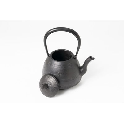 南部鉄器 鉄瓶 南部型南極 0.8L 【村上怜 作】 IH調理器 伝統工芸品 [Y0053]