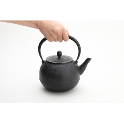南部鉄器 鉄瓶 大丸肌 1.6L【村上 怜 作】 IH調理器 伝統工芸品 [Y0124]