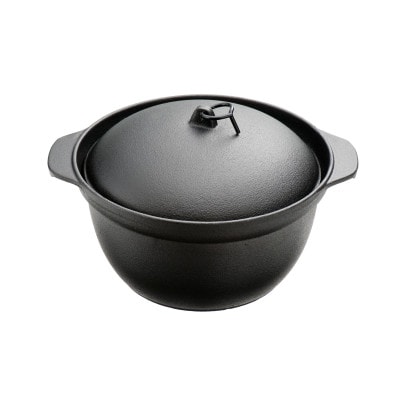 南部鉄器　南部ごはん釜2合炊 IH調理器　伝統工芸品 [Z0045]