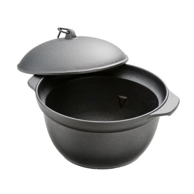 南部鉄器　南部ごはん釜2合炊 IH調理器　伝統工芸品 [Z0045]
