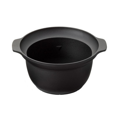 南部鉄器　南部ごはん釜3合炊 IH調理器　伝統工芸品 [Z0046]