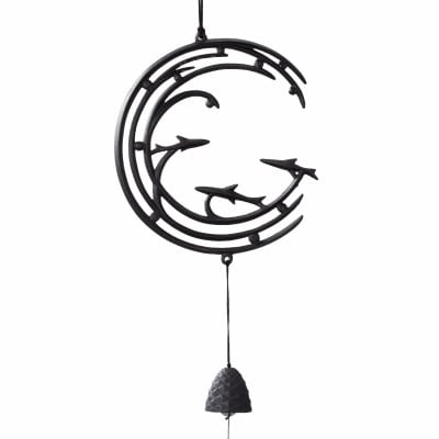 南部鉄器 風鈴 渓流丸【OIGEN作】伝統工芸品 [Z0053]