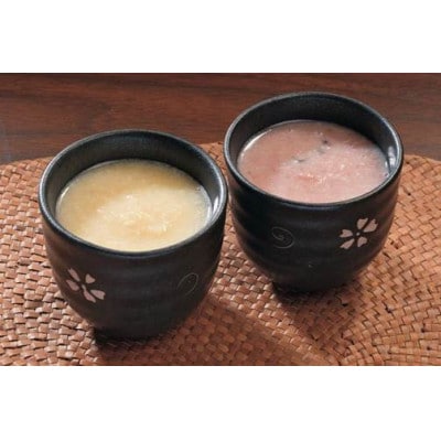 麹屋さんの甘酒6種類セット 各180g　純米 江刺りんご 玄米 古代米 いなきび [AD001]