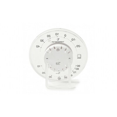 セレナハート温湿度計 LV-7301◆クリアアクリル◆ハート型 [AJ096]