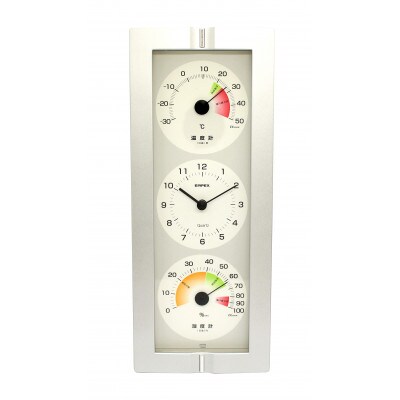 生活管理温度・湿度・時計 TQ-2440 [AJ048]