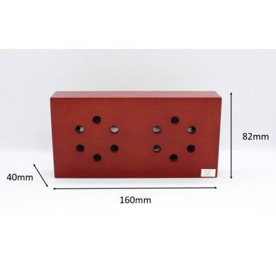 ウッディEX温度・湿度計 TM-758 [AJ051]