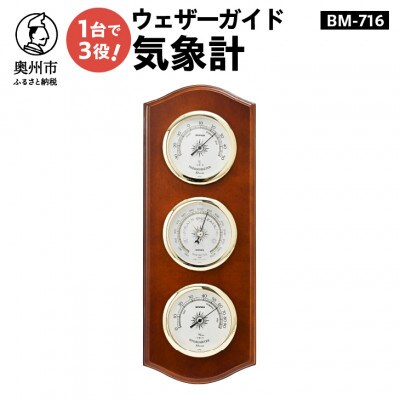 ウェザーガイド気象計 BM-716 [AJ055]