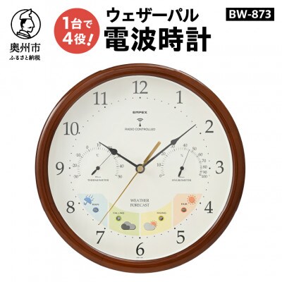ウェザーパル電波時計 1台4役 BW-873 [AJ057]