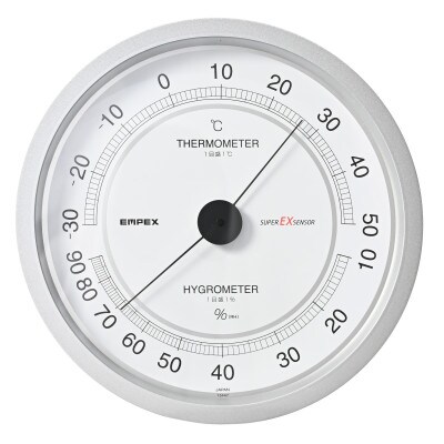 スーパーEX高品質温・湿度計 EX-2747 [AJ076]　壁掛け用