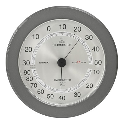スーパーEX高品質温・湿度計 EX-2737 [AJ080]　壁掛け用