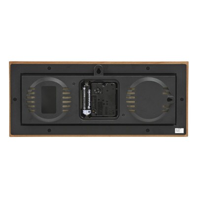 リビ・ウッディ温・湿クロック LV-4300 [AJ088]