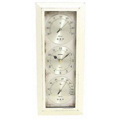 アンティコ温・湿クロック AN-4793 [AJ139]　ホワイト