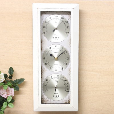 アンティコ温・湿クロック AN-4793 [AJ139]　ホワイト