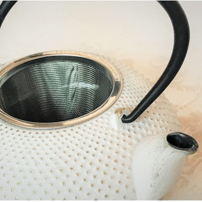 南部鉄器 急須 令和あられ急須 鍋敷きセット 0.5L 伝統工芸品 [AK001]