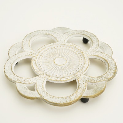 南部鉄器 急須 令和あられ急須 鍋敷きセット 0.5L 伝統工芸品 [AK001]