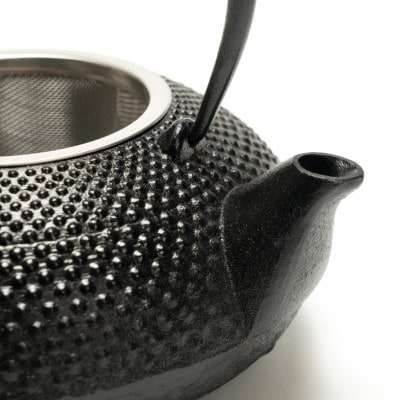 南部鉄器 鉄瓶 小あられ 0.5L IH調理器 伝統工芸品 [AK013]