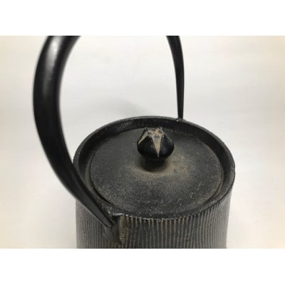 南部鉄器 鉄瓶 ウッドグレイン (ひさご色) 0.6L 伝統工芸品 [AK019]