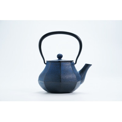 南部鉄器 鉄瓶 みやび 青 0.4L 伝統工芸品 [AK031] | 岩手県奥州