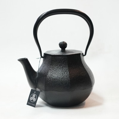 南部鉄器 鉄瓶 みやび 大 1.0L 及富作 伝統工芸品 [AK037]