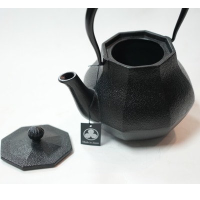 南部鉄器 鉄瓶 みやび 大 1.0L 及富作 伝統工芸品 [AK037]
