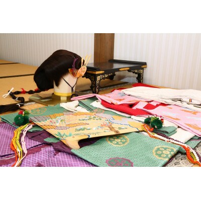 平安時代風 女の子衣装体験(身長93cm～120cm)1名様分 [RE003]