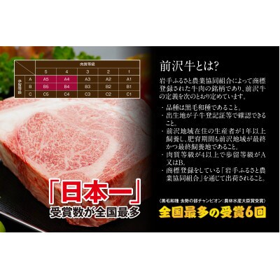 前沢牛モモ 赤身皿盛りすき焼き・しゃぶしゃぶ用(500g)【冷凍発送】