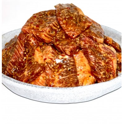 【冷凍】前沢牛 味付け 焼肉 2kg (1kg×2) 秘伝のタレ付け [BT003]