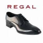 REGAL革靴 プレーントゥ 24EL ブラック<奥州市モデル> 26.0cm [AM016]