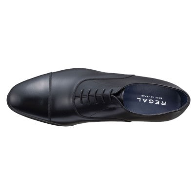 EGAL革靴 ストレートチップ  21VR ブラック<奥州市モデル> 26.5cm [AM010]
