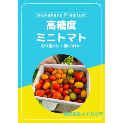 【朝穫り】イナカカラミニトマト【高糖度セレクト】