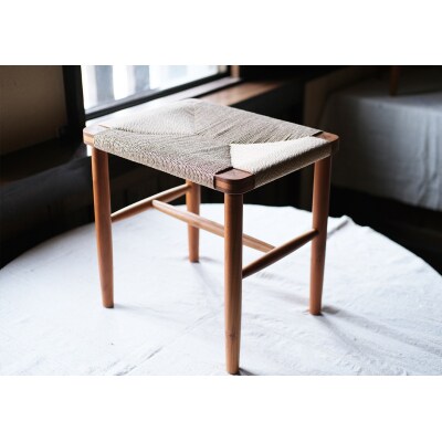 ■ドモク堂■ペーパーコードスツール〔椅子〕(151M.)