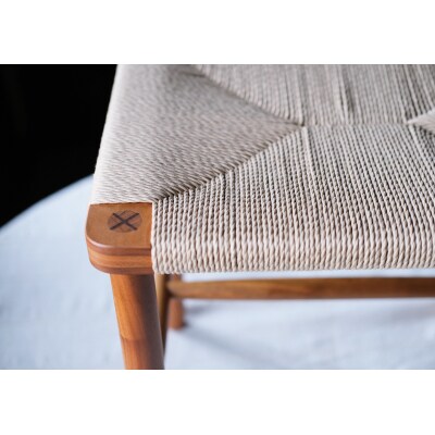 ■ドモク堂■ペーパーコードスツール〔椅子〕(151M.)