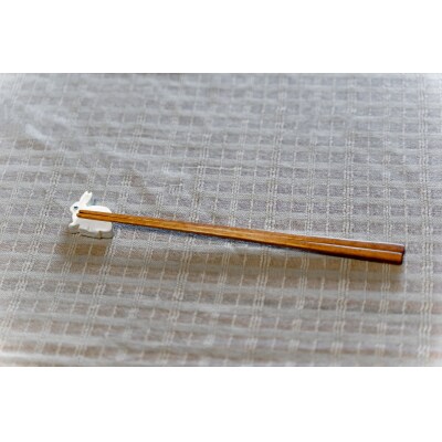 本漆塗り箸・箸置きセット(267M.)