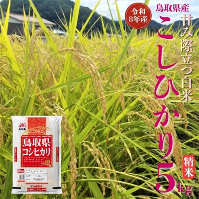 鳥取県産こしひかり◇精米5kg◇令和8年産(355M.)