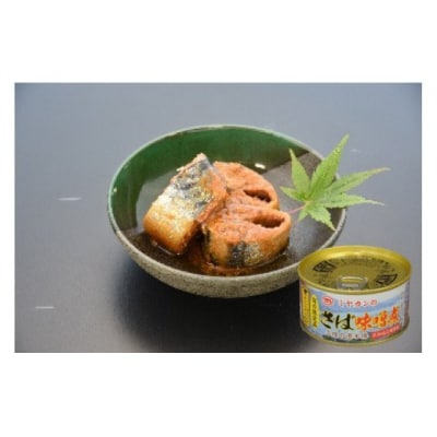 缶詰 三陸の海から ミヤカンのさば水煮・味噌煮セット 各175g×6 計12缶 20564182