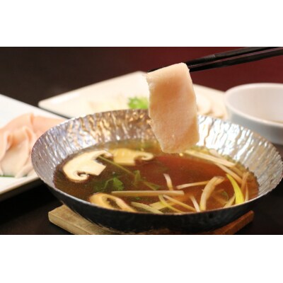 【TVで紹介!】気仙沼 メカしゃぶセット メカジキ 魚骨スープ しゃぶしゃぶ [20564056]